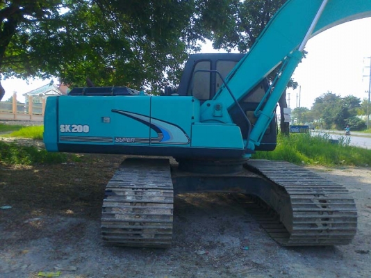 Kobelco sk200 Mark III SN:1xxxx Up กรองเดี่ยวดูแลดีสีเป็น sk200 Mark 6 ไฟฟ้าเต็ม ล่างเต็ม เอกสารพร้อม