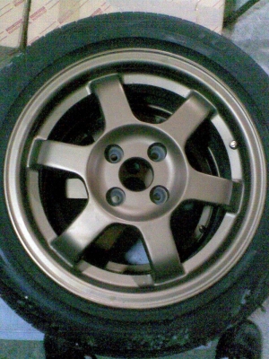 ขายล้อแม็กพร้อมยาง ขอบ 15 นิ้ว 4รู100 1ชุด