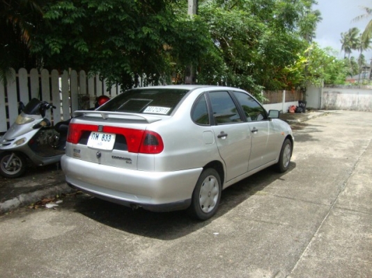 ขายรถยนต์เก๋งSEAT cordoba1.8 i ปี 1999  วิ่ง145000 km สี  silverมือสองขายรถยนต์เก๋ง แอร์  cd กระจกไฟฟ้า  กระจกปรับข้างไฟฟ้า พวงมาลัยเพาเวอร์  เกียร์ธรรมดาสุดยอดความทน ไม่จุกจิก เบาะหนังแท้  ช่วงล่างแน่น  เครื่องสะอาดไม่มีเยิ้ม  เซ็ลทรัลล็อก รีโมทคอนโทรล ฟ