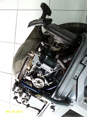 ขายเครื่องเรือ Outboard Yamaha ฝามล 30 แรง สตาร์ทไฟฟ้า