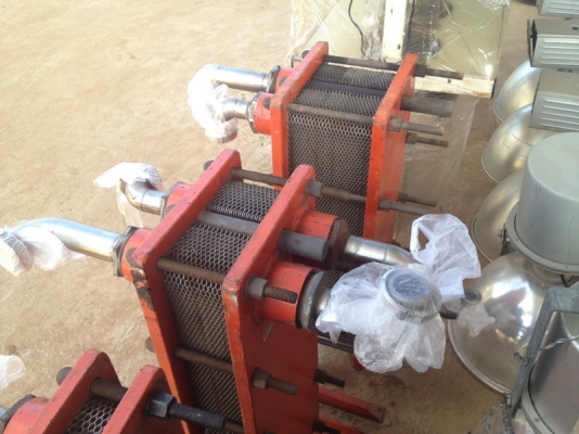 ขายตัวแลกเปลี่ยนความร้อน Heat Exchanger สภาพสวย ราคาไม่แพง.....