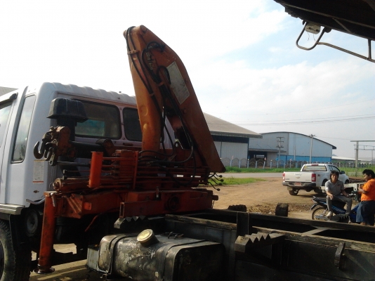 แสงฟ้าเต้นรถ///ขายรถ6ล้อFD176ดั้มติดเครน หัวไฮเทคนอก เครื่อง HO7C-เทอร์โบว์ เบรกทิฟฟี่