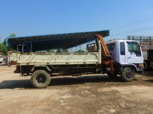 แสงฟ้าเต้นรถ///ขายรถ6ล้อFD176ดั้มติดเครน หัวไฮเทคนอก เครื่อง HO7C-เทอร์โบว์ เบรกทิฟฟี่