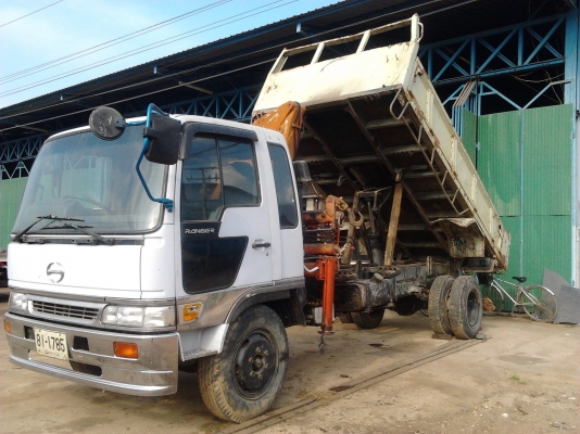 แสงฟ้าเต้นรถ///ขายรถ6ล้อFD176ดั้มติดเครน หัวไฮเทคนอก เครื่อง HO7C-เทอร์โบว์ เบรกทิฟฟี่