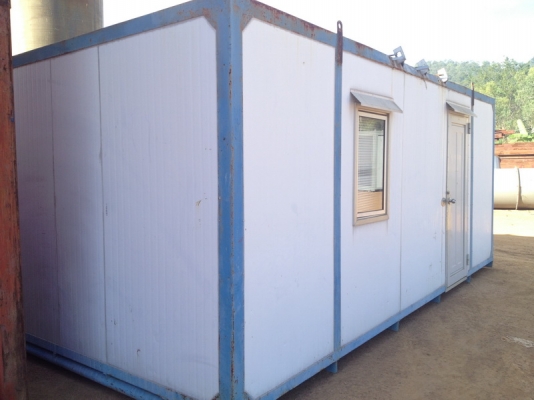 ขายตู้ออฟฟิต สภาพใหม่ มีแอร์ พัดลมระบาย เดินไฟ 2 จุด ครบทุกสิ่ง พร้อมใช้