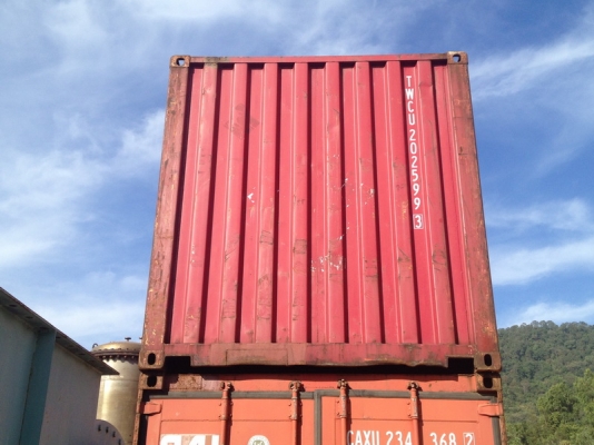 ขายตู้คอนเทรนเนอร์ 20 ฟุต จำนวน 2 ตู้ สภาพดีมาก ส่งออกได้ ขายตู้คอนเทรนเนอร์ 20 ฟุต จำนวน 2 ตู้ สภาพดีมาก ส่งออกได้