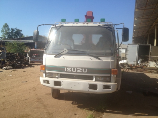 ขายด่วน ISUZU ROCKY ติดเครน 5 ตัน เครื่อง 6BD1 165 แรงม้า ทำใหม่ทั้งคันพร้อมทะเบียน