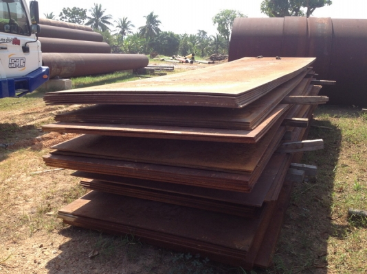 ขายเหล็กแผ่น หนา 22 มิล กว้าง 2 เมตร ยาว 12 เมตร สภาพสวยมาก