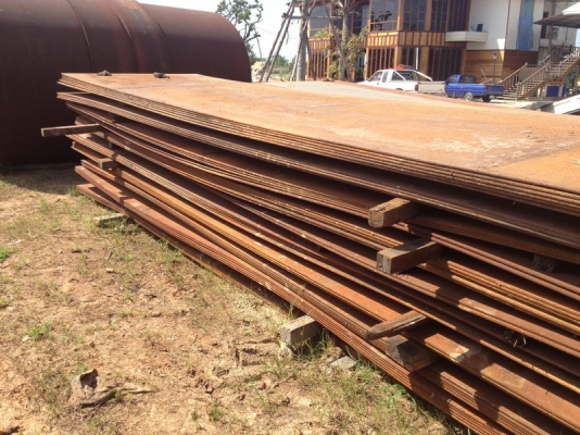 ขายเหล็กแผ่น หนา 22 มิล กว้าง 2 เมตร ยาว 12 เมตร สภาพสวยมาก