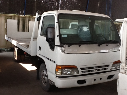 รถสไลย์ นอนพื้น อีซูซุ 6 ล้อ พร้อมทะเบียน สภาพสวย