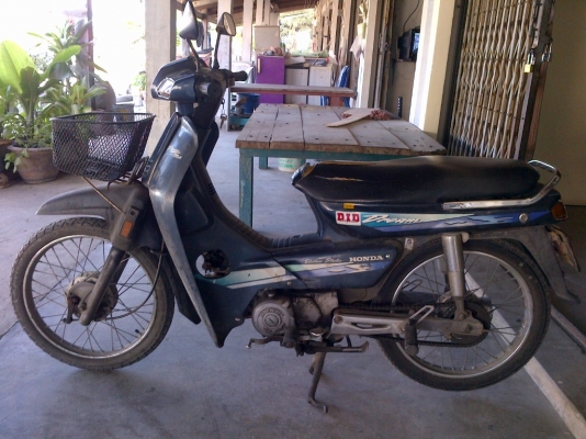 ขาย!ฮอนด้าดรีม100 สต๊าทมือ ปี39 รถเครื่องเดิม เครื่องดี พร้อมใช้ ทะเบียน+เอกสารโอน ภาษี52