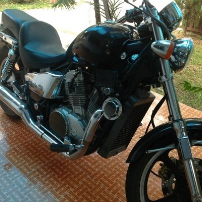 ขาย ชอปเปอร์ INTRUDER 750 มีทะเบียนตอง111แท้พร้อมโอน 90,000.-