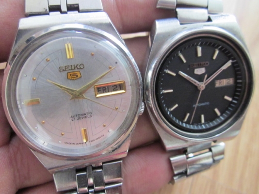+++++ SEIKO 5 ขายเป็นคู่ราคาย่อมเยาว์ครับ +++++