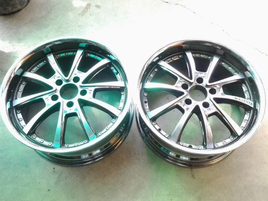 ล้อขอบ18  majest  คู่เดี่ยว