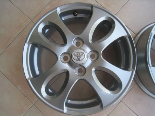 ขายล้อแม็ก TOYOTA VIOS ขอบ 15"x5.5" et 45 4รู100 (081-3747940)