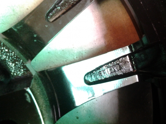 ล้อขอบ20  คู่เดี่ยวสภาพสวยลายส่งนอก6รู139