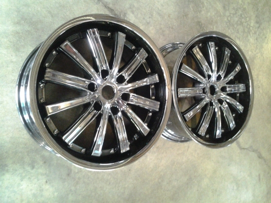 ล้อขอบ20  คู่เดี่ยวสภาพสวยลายส่งนอก6รู139