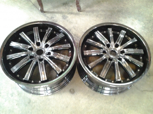 ล้อขอบ20  คู่เดี่ยวสภาพสวยลายส่งนอก6รู139