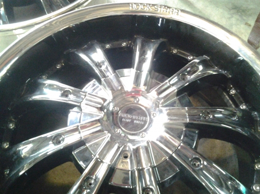 ล้อขอบ20  คู่เดี่ยวสภาพ Rockstar นอก6รู139