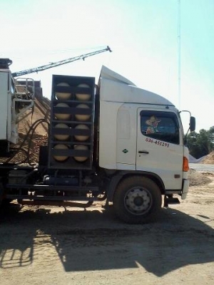 หัวลาก (เฉพาะหัวลาก) HINO  MEGA URO 3   NGV 100\%