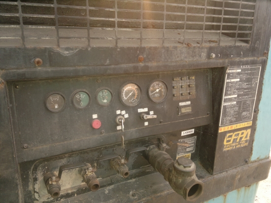 ขายเครื่องกำเนิดลม AIRMAN PDS655S ปี2000 , 4192ชม. นำเข้าจากญี่ปุ่นไม่เคยใช้ในไทย สภาพดีมาก ติดต่อ มานะ 085-9049669