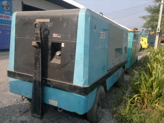 ขายเครื่องกำเนิดลม AIRMAN PDS655S ปี2000 , 4192ชม. นำเข้าจากญี่ปุ่นไม่เคยใช้ในไทย สภาพดีมาก ติดต่อ มานะ 085-9049669