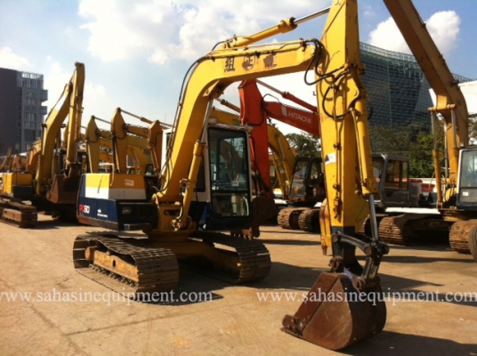 รถขุด PC60-6 บจก.สหสินอีควิปเม้นท์ โทร.081-5851880, 02-5168100-1 www.sahasinequipment.com