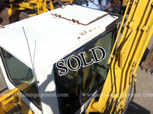 รถขุด PC60-6 บจก.สหสินอีควิปเม้นท์ โทร.081-5851880, 02-5168100-1 www.sahasinequipment.com