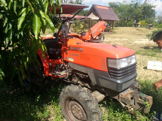 ขายถูก! รถไถ โคโบต้า 4wd  รุ่น 4508 ไม่ได้ล้าง ถ่ายรูปตามสภาพใช้งานจริง รถมือเดียว มี2คัน