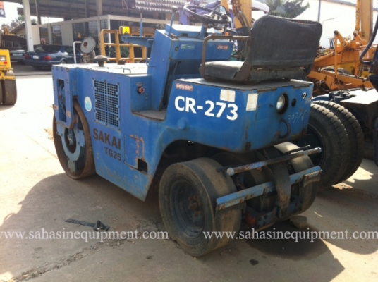 รถบด SAKAI TG25 บจก.สหสินอีควิปเม้นท์ โทร.081-5851880, 02-5168100-1 www.sahasinequipment.com