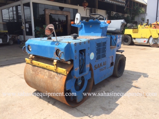 รถบด SAKAI TG25 บจก.สหสินอีควิปเม้นท์ โทร.081-5851880, 02-5168100-1 www.sahasinequipment.com