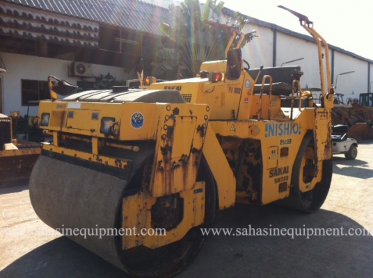 รถบด SAKAI SW750 บจก.สหสินอีควิปเม้นท์ โทร.081-5851880, 02-5168100-1 www.sahasinequipment.com