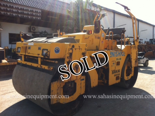 รถบด SAKAI SW750 บจก.สหสินอีควิปเม้นท์ โทร.081-5851880, 02-5168100-1 www.sahasinequipment.com