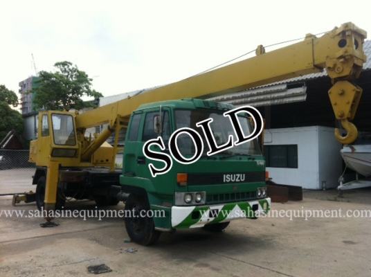 รถเครน TADANO 10 TON   บจก.สหสินอีควิปเม้นท์ โทร.081-5851880, 02-5168100-1 www.sahasinequipment.com