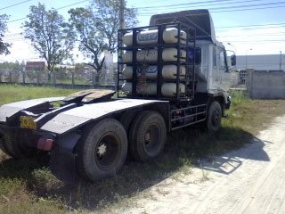 Nissan NCW430 หัวลาก วางเครื่อง Doosun 340 แรง แก๊ส CNG 8 ถัง Nissan NCW430 หัวลาก วางเครื่อง Doosun 340 แรง แก๊ส CNG 8 ถัง