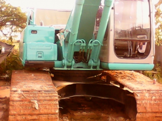 ขายแบ็คโฮ kobelco mark 6 super สภาพขั้นเทพ ใช้งานแค่ 13000 ชั่วโมง Tel. 088-4501277