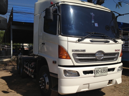 HINO-MEGA-380หัวลาก2เพลาปี52สวยพร้อมใช้ครับทะเบียนพร้อมโอน