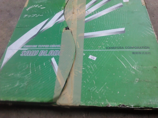 ลดราคา ใบเลื่อยวงเดือนใหม่ๆใบโค 40.3 ซม. ยี่ห้อ MASUDA โดยบริษัท SEIKI (มี 2 ใบ)