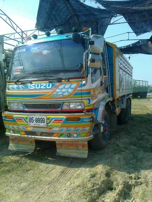 10ล้อดั้มISUZU DECA195ปี2000เปลี่ยนเครื่อง6HLเทอร์โบอินเตอร์