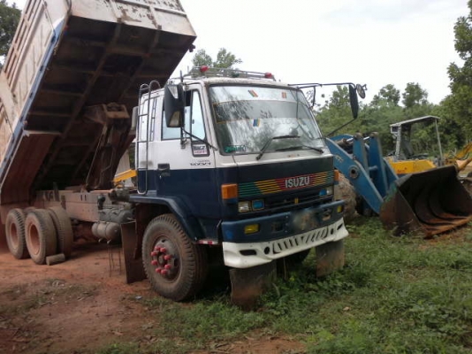 รถอิซูซุ 10 ล้อดั๊ม FXZ 210 แรงม้า  ปี 36   สนใจติดต่อ  081 - 607515