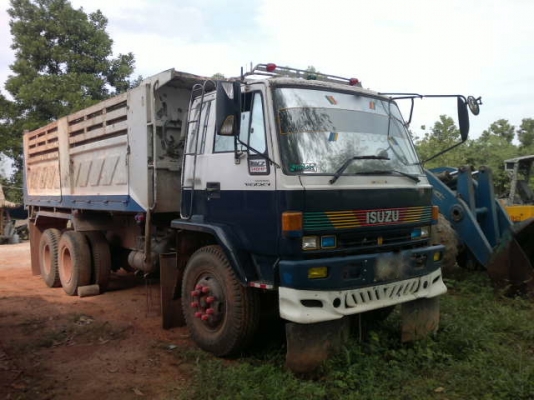 รถอิซูซุ 10 ล้อดั๊ม FXZ 210 แรงม้า  ปี 36   สนใจติดต่อ  081 - 607515