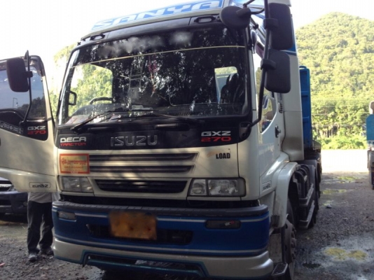 รถอีซูซุ 10 ล้อ หัวลาก GXZ 270 แรงม้า ปี 52 สนใจติดต่อ 081 - 6079515 รถอีซูซุ 10 ล้อ หัวลาก GXZ 270 แรงม้า ปี 52 สนใจติดต่อ 081 - 6079515