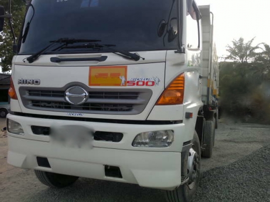 รถฮีโน่ 10 ล้อดั๊ม FM2P   380 แรงม้า ปี 53    สนใจติดต่อ 081 - 6079515