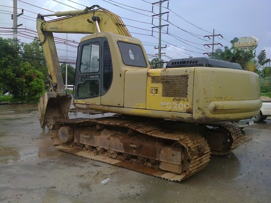 PC200-6 รถมิอเดียวจากห้าง..บ.บางกอกมอเตอร์ฯรถสวยเต็ม เอกสารชุดใบอินวอยล์จากห้าง