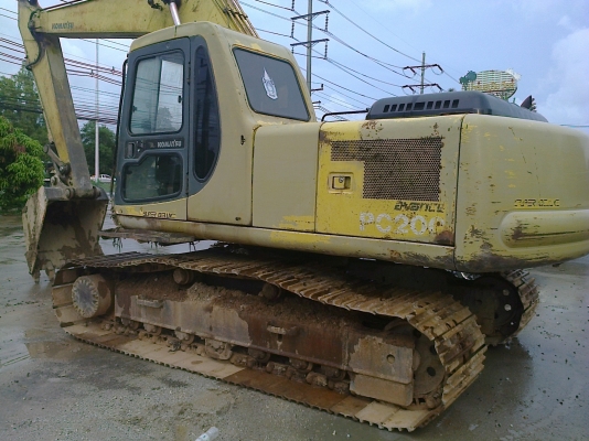 PC200-6 รถมิอเดียวจากห้าง..บ.บางกอกมอเตอร์ฯรถสวยเต็ม เอกสารชุดใบอินวอยล์จากห้าง