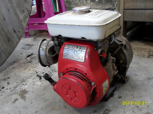 ขายเครื่องสูบน้ำ HONDA G200 (5.5HP)พร้อมสายยาว 15เมตร ,G150 (3.5HP)