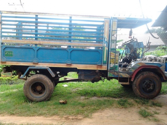 ***ขายแล้วครับขอบคุณ Truck2hand ขาย อีแต๋น6ล้อดั๊ม เครื่องยนต์ TOYOTA 75 HP แน่นๆไม่มีหลวม เกียร์โตโยต้า เข้าง่ายไม่หลุด ช่วงล่างใหญ่ของ6ล้อ110  กระบอกดั๊ม 2 ตัน ยาง7.50 ขอบ16 ดี4เส้นคัสซีหน้า 5 สโลว์พร้อม กระบะดั๊มเหล็ก ก.1.68ม.ย.3.0ม.ส.1.43ม. 5ตันสบายๆ