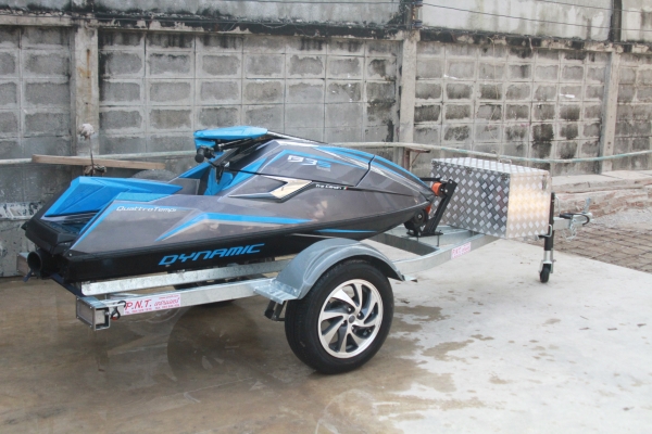 เทรลเลอร์ลากเจ็ทสกี สำหรับเจ็ทยืน จาก PNT เทรลเลอร์ครับ 089-1757535