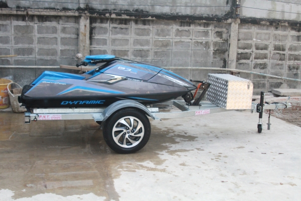 เทรลเลอร์ลากเจ็ทสกี สำหรับเจ็ทยืน จาก PNT เทรลเลอร์ครับ 089-1757535