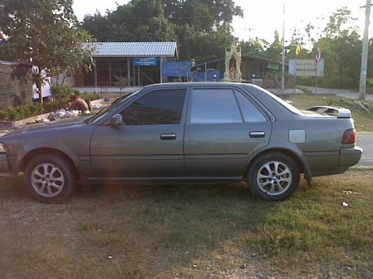 ขายToyota corona ทะเบียนโอน เกียร์ออโต ติดแก๊สจากศูนย์ หัวฉีด ระบบไฟฟ้า